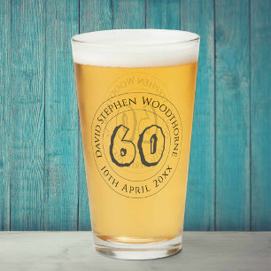 Herdenkingsdag geviering gepersonaliseerd glas