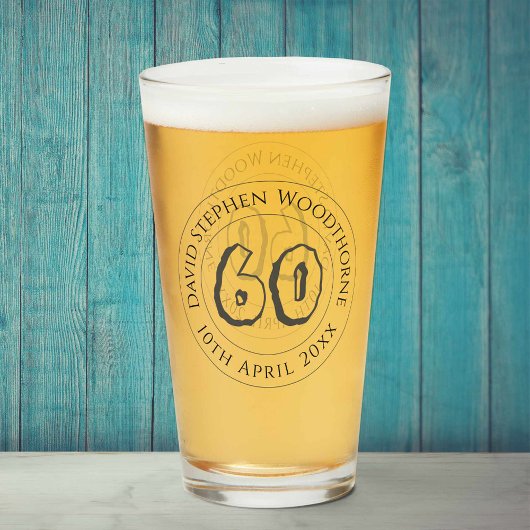 Herdenkingsdag geviering gepersonaliseerd glas