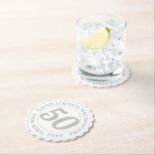 Herdenkingsdag geviering gepersonaliseerd kartonnen onderzetters (Insitu)