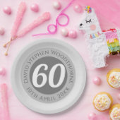 Herdenkingsdag geviering gepersonaliseerd papieren bordje (Feest)