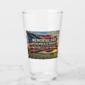 Herdenkingsdag glas (Voorkant)