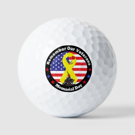 Herdenkingsdag Golfballen (Voorkant)