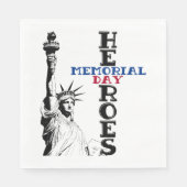 Herdenkingsdag helden servet (Voorkant)