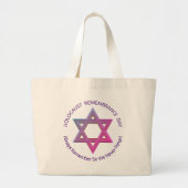 Herdenkingsdag holocaust grote tote bag (Voorkant)
