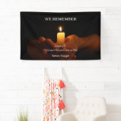 Herdenkingsdag Holocaust Spandoek (Insitu)