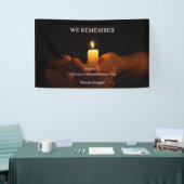 Herdenkingsdag Holocaust Spandoek (Beurs)