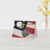 Herdenkingsdag Kaart (Gele Bloem)