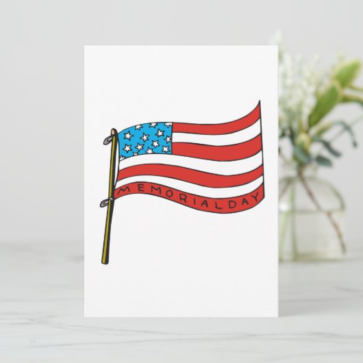 Herdenkingsdag Kaart (Staand voorkant)