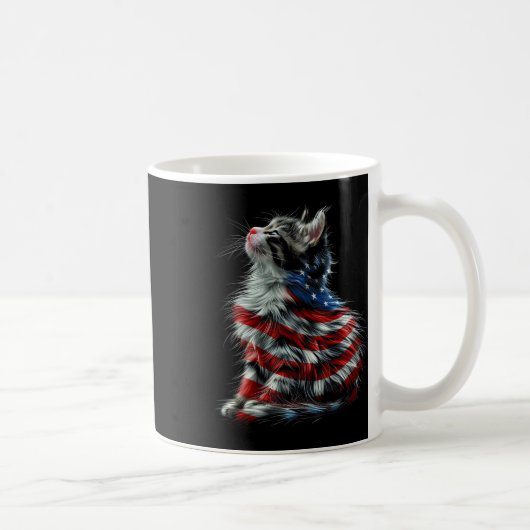 Herdenkingsdag Kat en Onafhankelijkheidsdag Pride Koffiemok (Rechts)