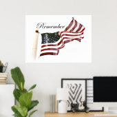 Herdenkingsdag - Kruisingen binnen de oude glorie Poster (Thuiskantoor)