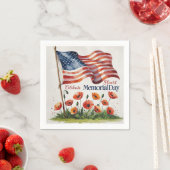 Herdenkingsdag Napkins Never Forget Home of the Fr Servet (Insitu)