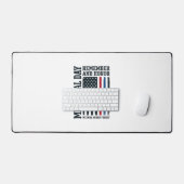Herdenkingsdag Onthoud En Eer Hulde Vector Des Bureaumat (Keyboard & Muis)
