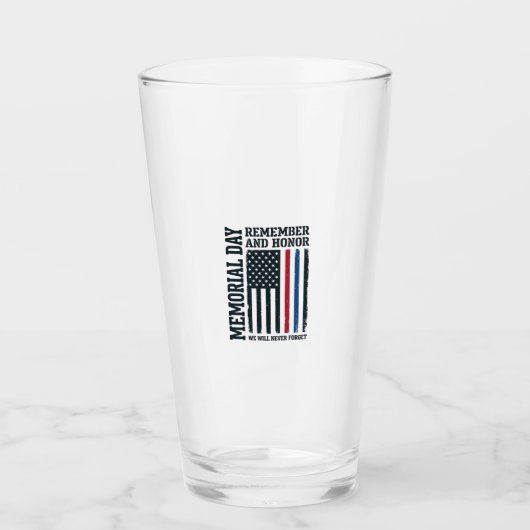 Herdenkingsdag Onthoud En Eer Hulde Vector Des Glas (Voorkant)