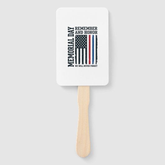 Herdenkingsdag Onthoud En Eer Hulde Vector Des Handwaaier (Voorkant)