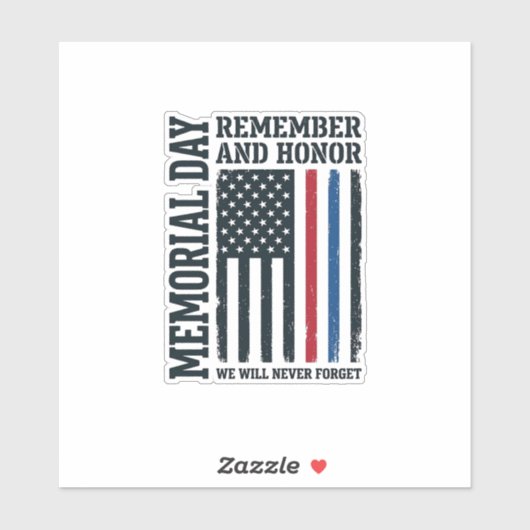 Herdenkingsdag Onthoud En Eer Hulde Vector Des Sticker (Vel)
