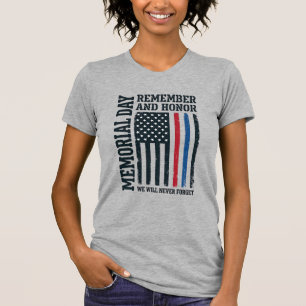 Herdenkingsdag Onthoud En Eer Hulde Vector Des T-shirt