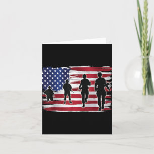 Herdenkingsdag Patriottische Dank U Veteranen Leve Kaart