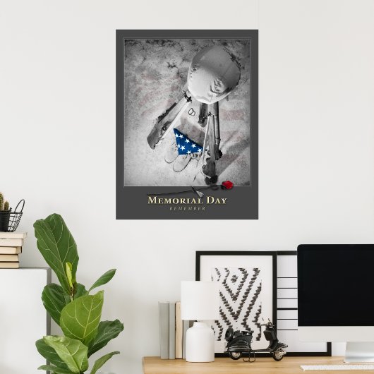 Herdenkingsdag Poster (Thuiskantoor)