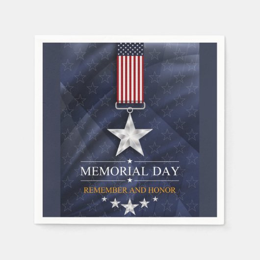 Herdenkingsdag Servet (Voorkant)