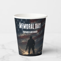 Herdenkingsdag Stars & Stripes Soldaat Tribuut