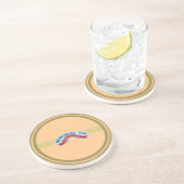 Herdenkingsdag sterren - zandsteen onderzetter (Zijkant)