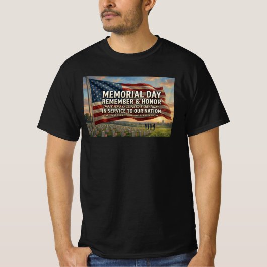 Herdenkingsdag T-shirt (Voorkant)