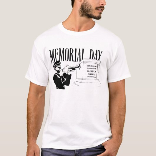 Herdenkingsdag Tomb van het Onbekende T-shirt (Voorkant)