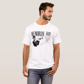 Herdenkingsdag Tomb van het Onbekende T-shirt (Voorkant volledig)