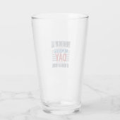 Herdenkingsdag Vader Tribut Patriottisch Glas (Achterkant)