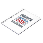 Herdenkingsdag Vader Tribut Patriottisch Notitieboek (Linkerzijde)