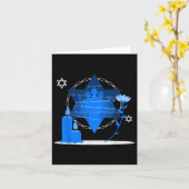 Herdenkingsdag van de Holocaust - Yom Hashoah Kaart (Gele Bloem)