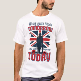 Herdenkingsdag voor veteranen Britse soldatenleger T-shirt