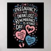 Herdenkingsdag voor zwangerschaps- en zuigelingenv poster (Voorkant)