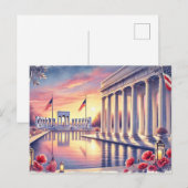 Herdenkingsdag, VS Briefkaart (Voorkant / Achterkant)