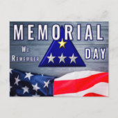 Herdenkingsdag “We Remember”   Briefkaart (Voorkant)