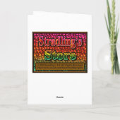 Herdenkingsdag wenskaart kaart (Achterkant)