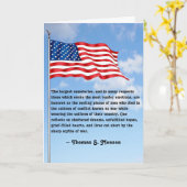 Herdenkingsdag wenskaart kaart (Gele Bloem)