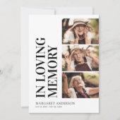 Herdenkingsdienst 3 Foto Kaart (Voorkant)