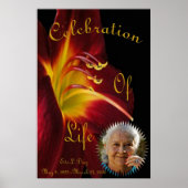 Herdenkingsdienst-afdruk Poster (Voorkant)