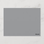 Herdenkingsdienst, Deel een herinnering Herdenking Briefkaart (Achterkant)