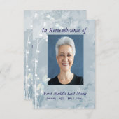 Herdenkingsdienst Dragonfly Custom Kaart (Voorkant / Achterkant)