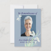 Herdenkingsdienst Dragonfly Custom Kaart (Voorkant)