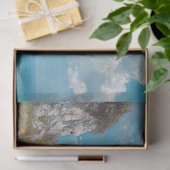 Herdenkingsdienst Funeral Carriage Decoupage Tissuepapier (Geschenk)