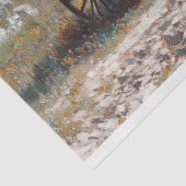Herdenkingsdienst Funeral Carriage Decoupage Tissuepapier (Detail)