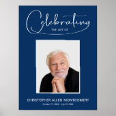 Herdenkingsdienst Funeral Foto Poster (Voorkant)