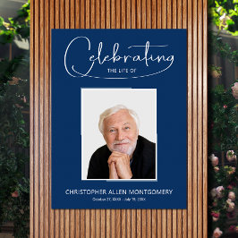 Herdenkingsdienst Funeral Foto Poster