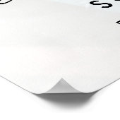 Herdenkingsdienst Funeral Home Moderne Foto Poster (Hoek)