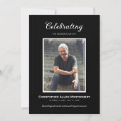 Herdenkingsdienst Funeral Memorial Kaart (Voorkant)