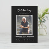 Herdenkingsdienst Funeral Memorial Kaart (Staand voorkant)