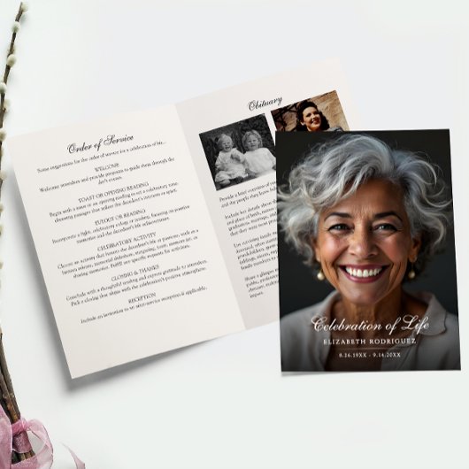 Herdenkingsdienst Funeral Programma